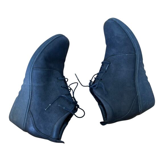 Clarks Un Tallara Eva Black Wedge Ankle Booties Sz 8 - Picture 9 of 10